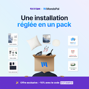 Nouveau partenariat entre ÉSTIAM et MondoPal : Emménagement simplifié en un pack