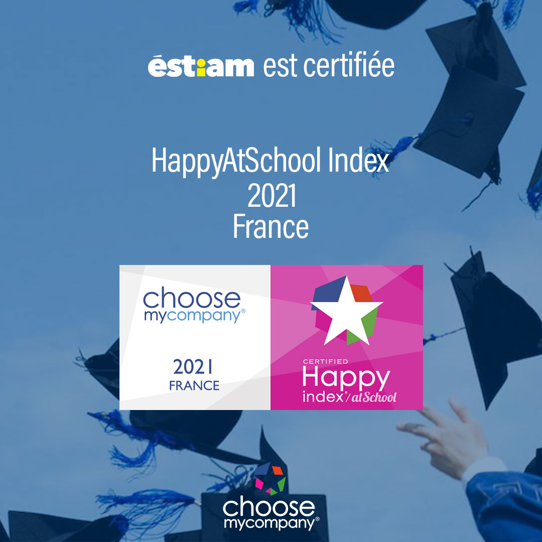 L’Éstiam décroche le label HappyAtSchool® 2021