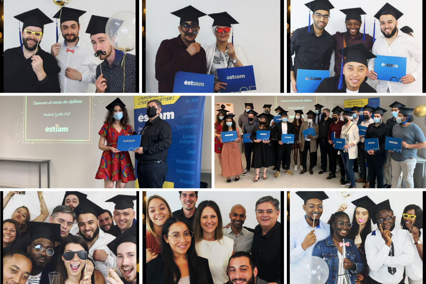 Remise des diplômes 2019 et 2020