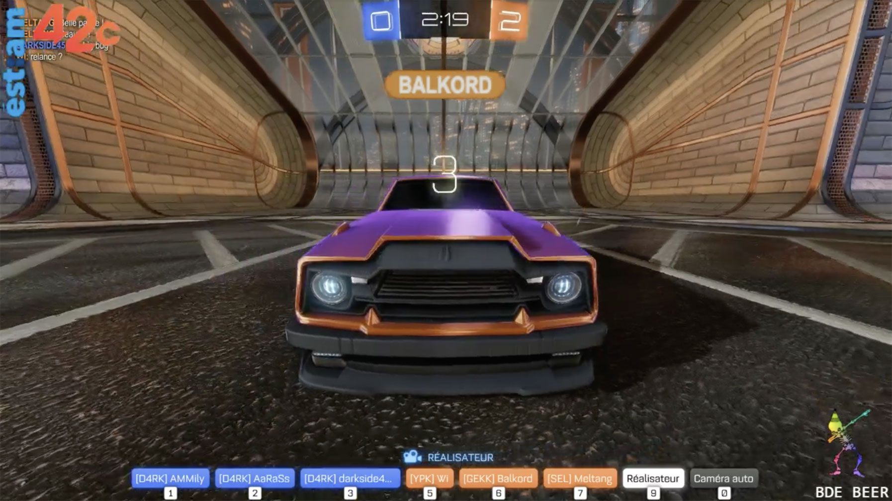 Tournois rocket league