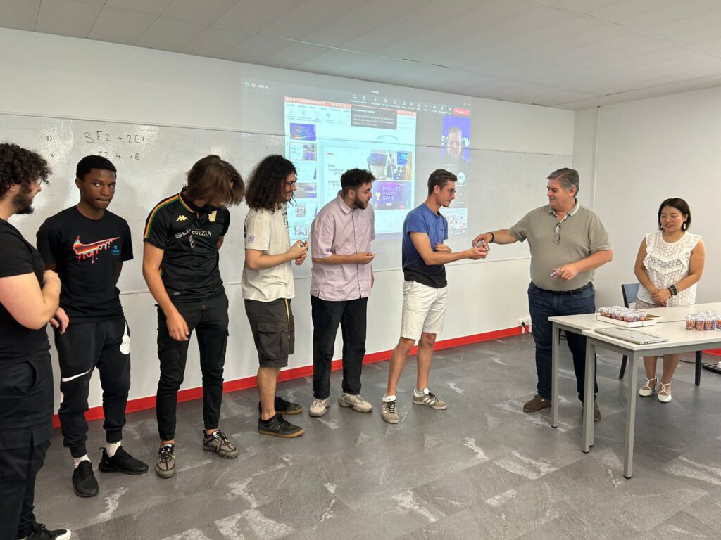 Equipe gagnante du hackathon